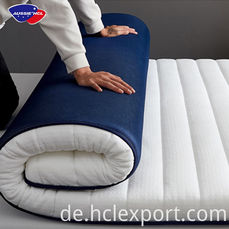 Die beste Fabrik -Aussie -Rolle voller Zoll Gel Memory Foam Matratze Colchon Twin Queen King Double Sleeping Well Matratze Topper